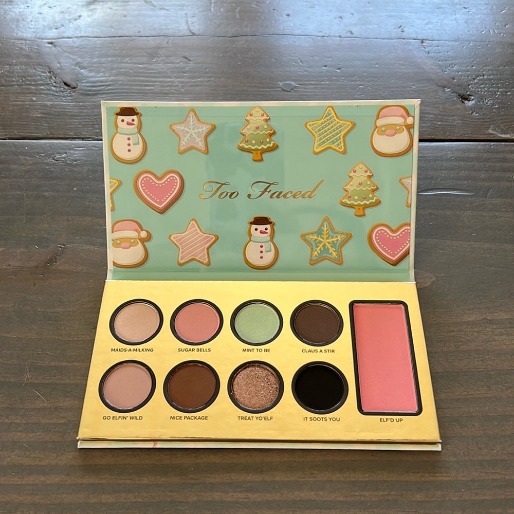 Two Faced Christmas Bake Shoppe Sugar Cookie Palette